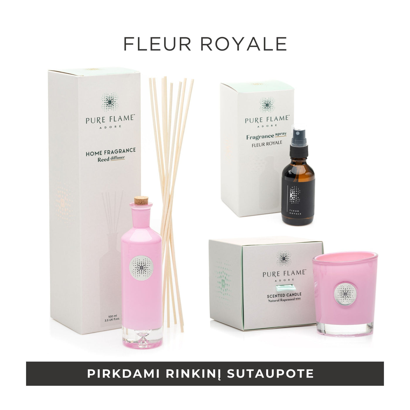 Rinkinys FLEUR ROYALE Midi