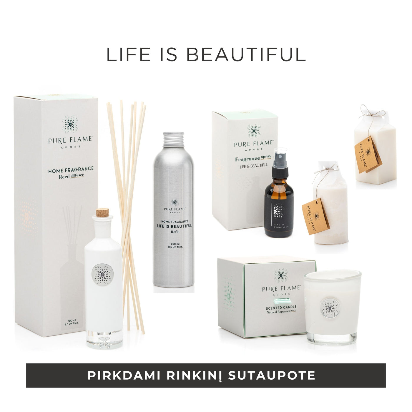 Rinkinys LIFE IS BEAUTIFUL Maxi