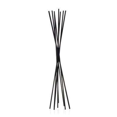 Natural reed diffusers set, black 40 cm
